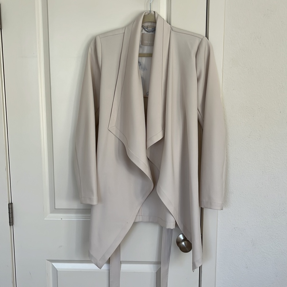 Soia & Kyo Shannyn Draped Coat